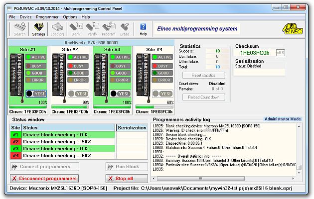 PG4UWMC software